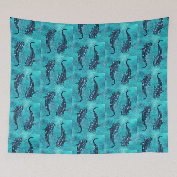 Item preview, Whale shark pattern designed and sold by Ana Gorozpe.