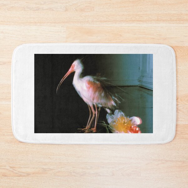 Item preview, Ethereal White Ibis Standing Beside Peony designed and sold by TerrellynKinneu.