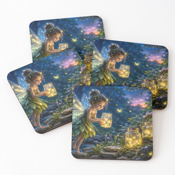 Item preview, Magical Fairy in Enchanted Forest designed and sold by ArcaneVisionArt.