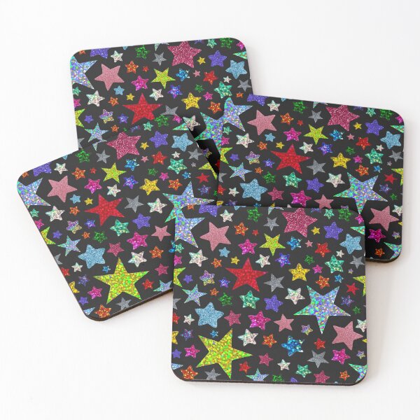 Item preview, Star Sticker Print in Black designed and sold by doodlebymeg.