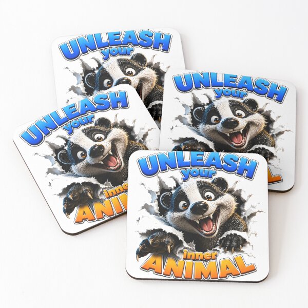 Item preview, Unleash your inner animal - Badger designed and sold by Bor-Suk.