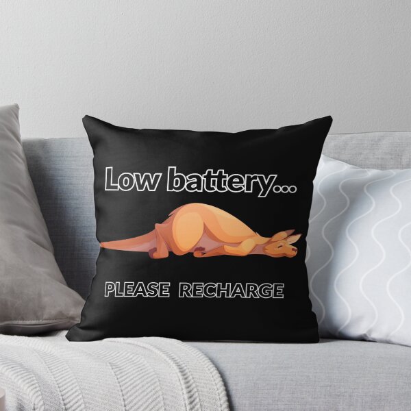 Item preview, Low Battery Please Recharge – Funny Tired Design designed and sold by Anya86.