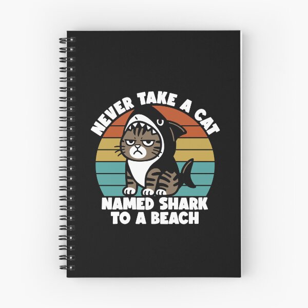 Item preview, Never Take A Cat Named Shark To A Beach designed and sold by gunaone-design.