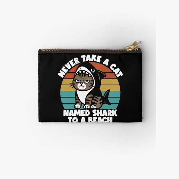 Item preview, Never Take A Cat Named Shark To A Beach designed and sold by gunaone-design.