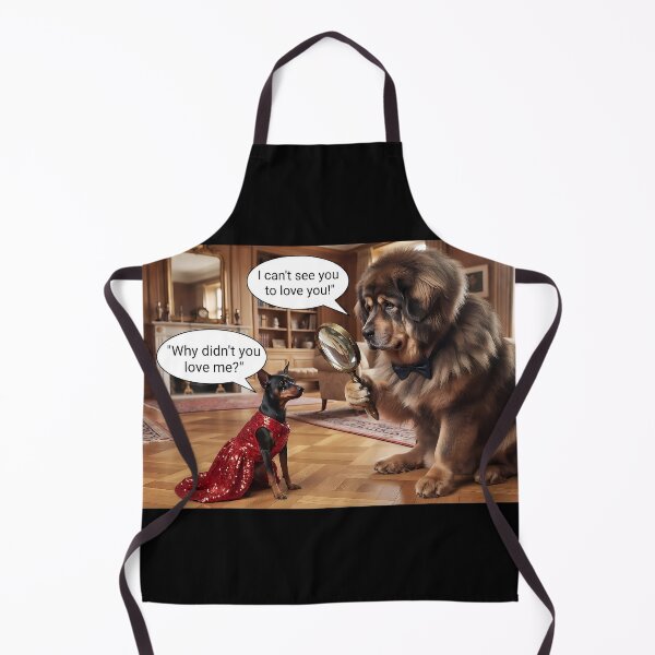 Item preview, I Can't See You to Love You - Funny Dog Drama designed and sold by AfresStudio.