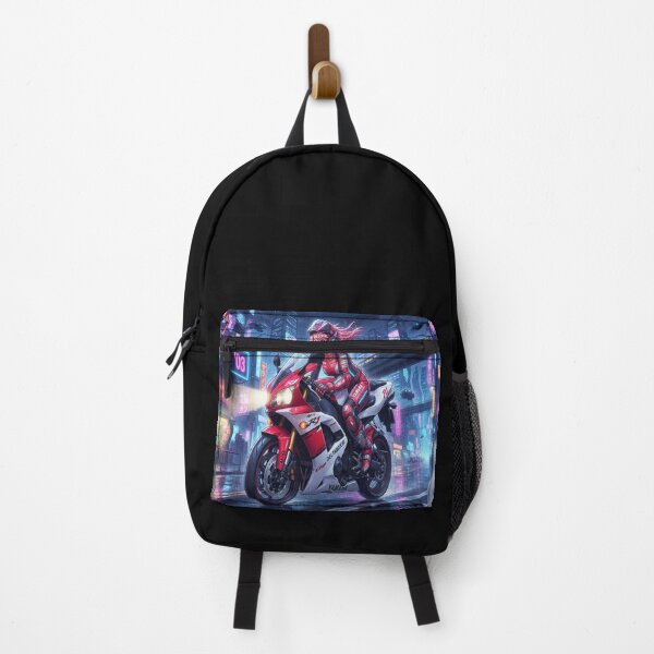 Item preview, Cyberpunk - Anime Girl Neon Ride designed and sold by JMAVILA ART.