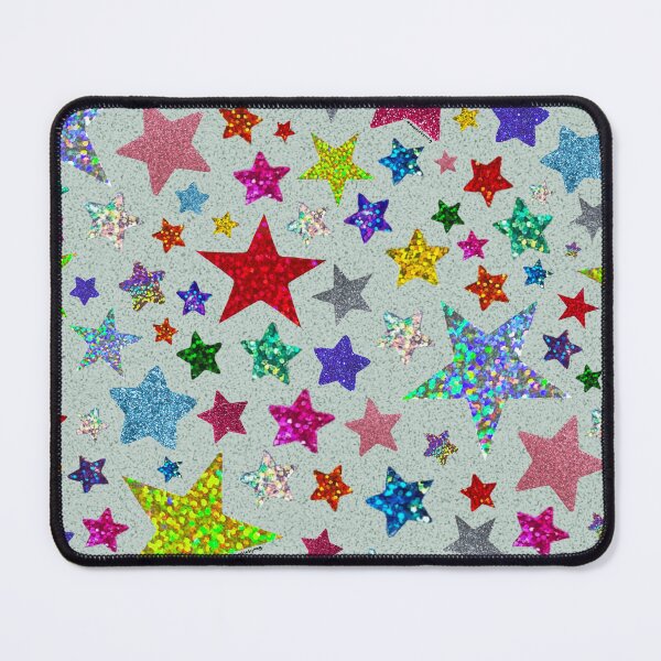 Item preview, Star Sticker Print in Blue designed and sold by doodlebymeg.