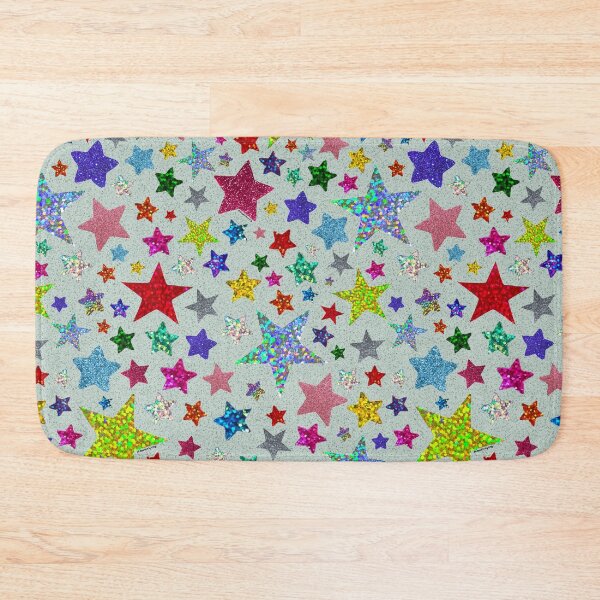 Item preview, Star Sticker Print in Blue designed and sold by doodlebymeg.