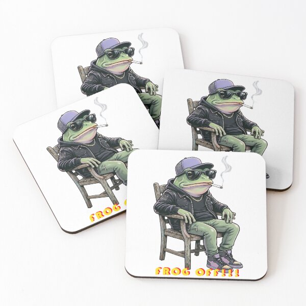 Item preview, Funny Streetwear Frog Off Retro Noise Edition designed and sold by Edwere.