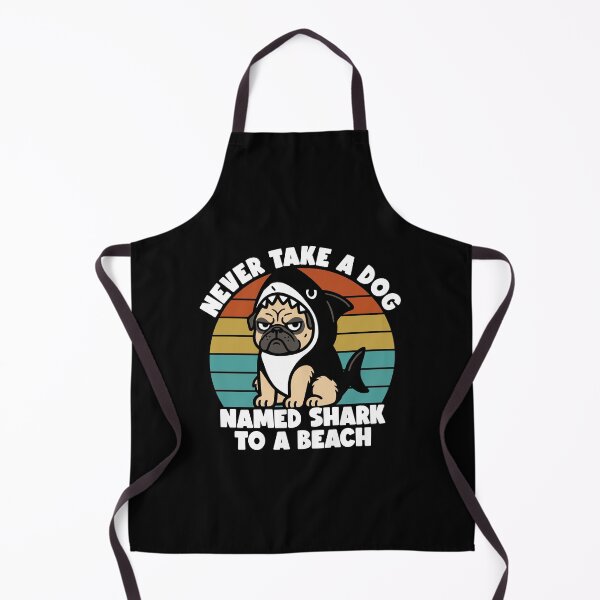 Item preview, Never Take A Dog Named Shark To A Beach designed and sold by gunaone-design.