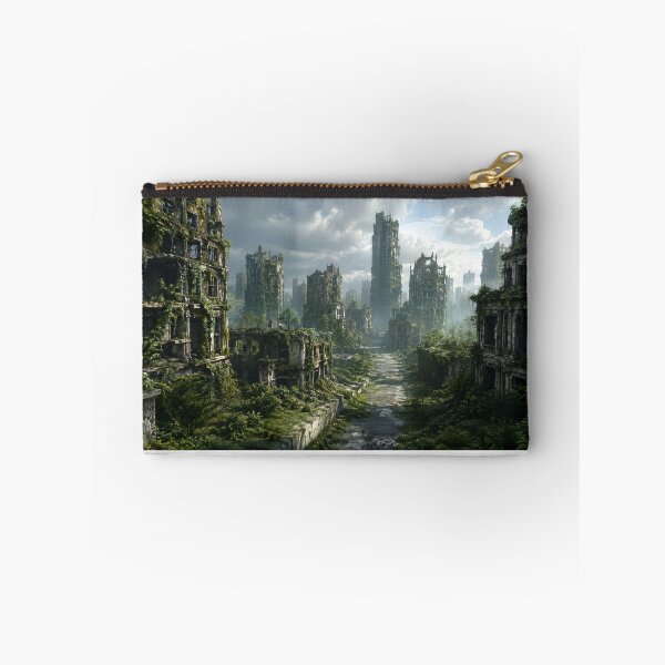 Item preview, Abandoned City Reclaimed by Nature designed and sold by ArcaneVisionArt.