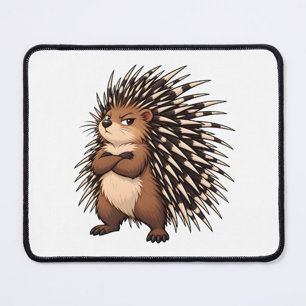 Item preview, Grumpy Porcupine Attitude Cartoon Design designed and sold by WeirdStation.