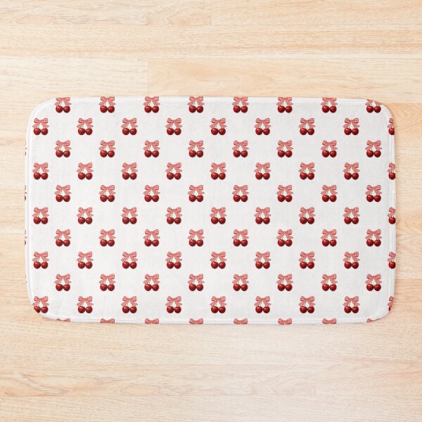 Item preview, Coquette Cherry Pattern Gift for Students or Best Friend Red Velvet Cherry Bow | Aesthetic Cherry Gift for Mom or Girls Red Gingham Bow designed and sold by VivaFy.