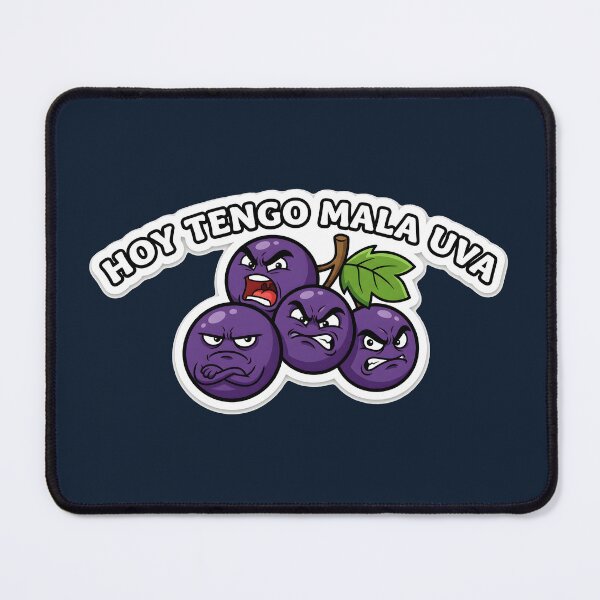 Item preview, Today I'm in a Bad Mood - Angry Grapes Funny Humor designed and sold by LMDIGITAL6.