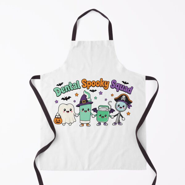 Item preview, Spooky Dental Hygienist Squad Halloween Dental Office designed and sold by chattsuede.