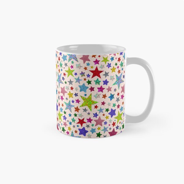 Item preview, Star Sticker Print in Cream designed and sold by doodlebymeg.