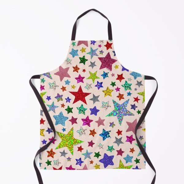 Item preview, Star Sticker Print in Cream designed and sold by doodlebymeg.