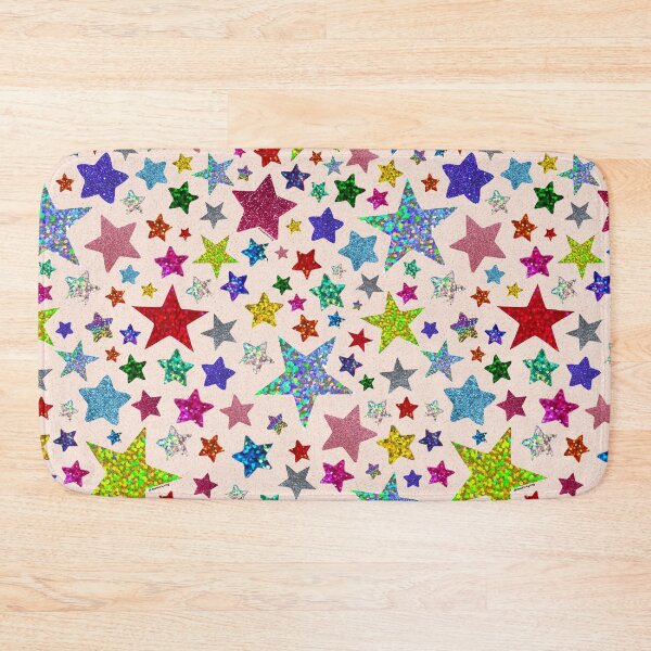 Item preview, Star Sticker Print in Cream designed and sold by doodlebymeg.