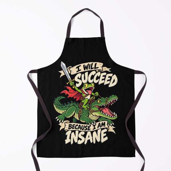 Item preview, I Will Succeed Because I Am Insane designed and sold by RICENO.