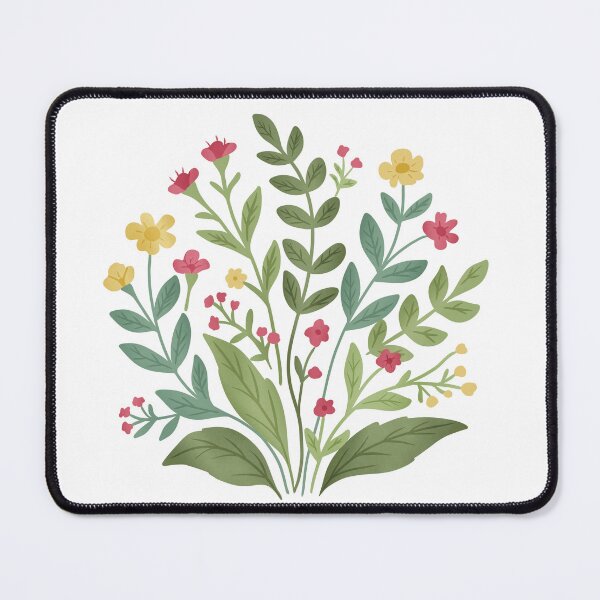 Item preview, Wildflower Garden Illustration designed and sold by DinaArtStudio.