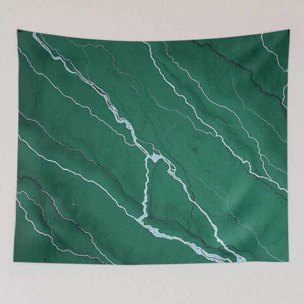 Item preview, Green Marble White Vein Abstract designed and sold by IntelliMindDesigns.