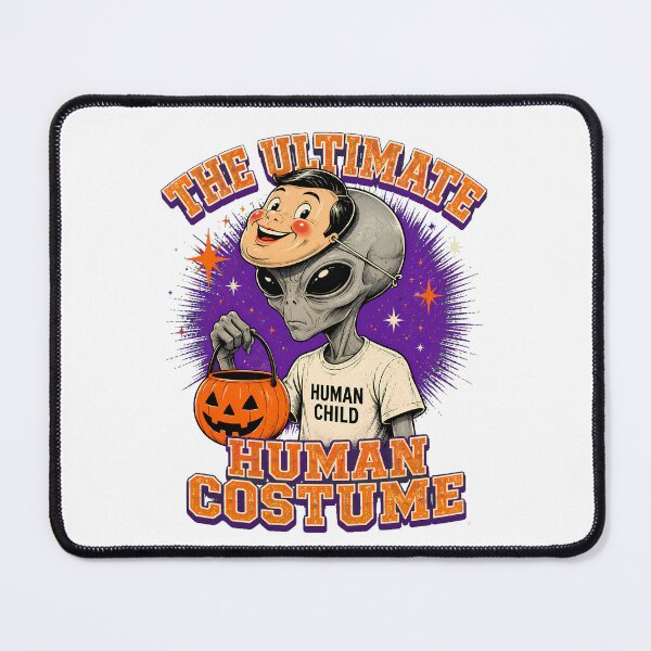 Item preview, Funny Alien Halloween Costume Ultimate Human Disguise designed and sold by chattsuede.