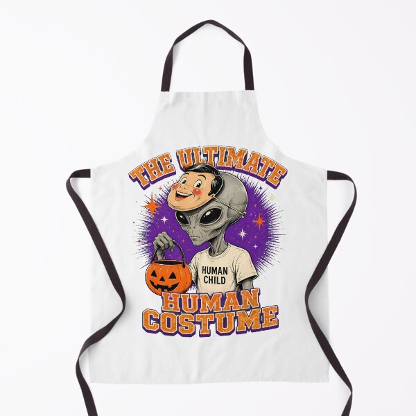 Item preview, Funny Alien Halloween Costume Ultimate Human Disguise designed and sold by chattsuede.