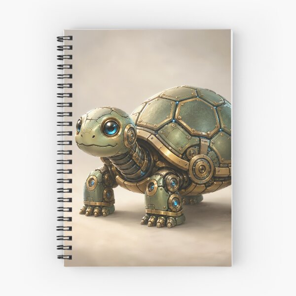 Item preview, Cute Steampunk Robot Turtle designed and sold by ArcaneVisionArt.