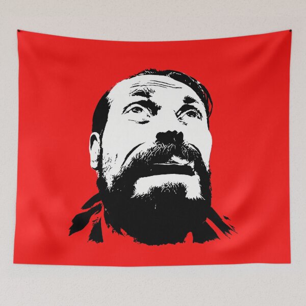 Item preview, Willem Dafoe Looking Up Meme (Che Guevara Style) designed and sold by Fun&Design.