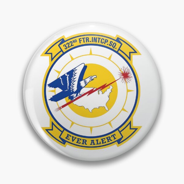Artikelvorschau, USAF 322. Jagdgeschwader – Alarmbereitschaftsabzeichen entworfen und verkauft von CharlieDesings.