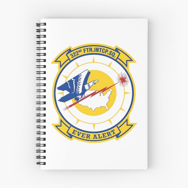 Item preview, USAF 322nd Fighter Interceptor Squadron Ever Alert Patch designed and sold by CharlieDesings.