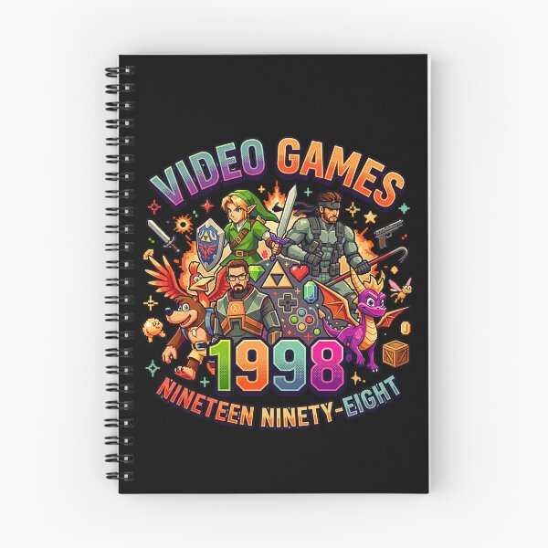 Item preview, Retro Video Games 1998 - Golden Era Gaming Nostalgia designed and sold by rich-moda.