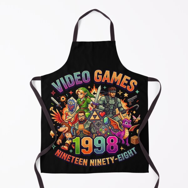 Item preview, Retro Video Games 1998 - Golden Era Gaming Nostalgia designed and sold by rich-moda.