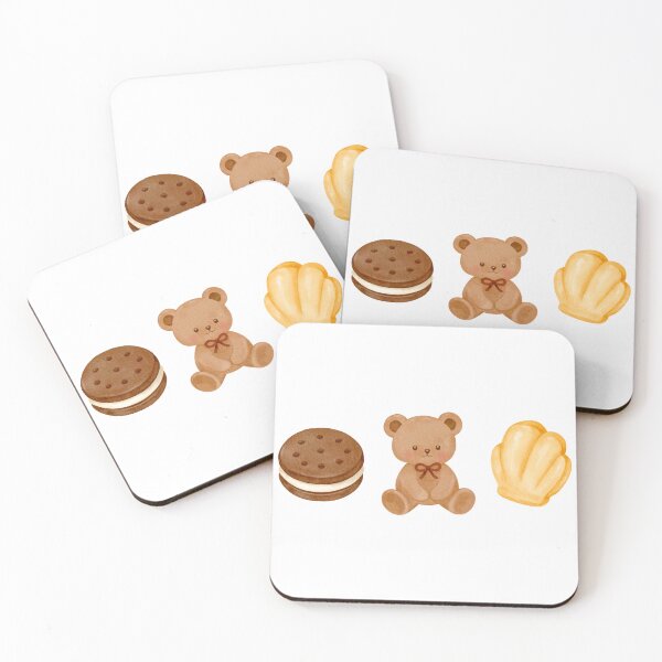 Item preview, Teddy and cookies  designed and sold by mmkn.art.