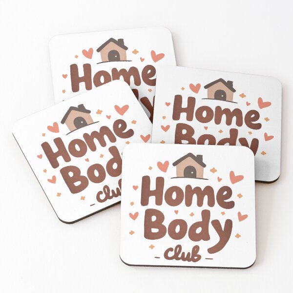 Item preview, Home Body Club Cozy Quote Design designed and sold by DinaArtStudio.