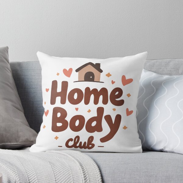 Item preview, Home Body Club Cozy Quote Design designed and sold by DinaArtStudio.