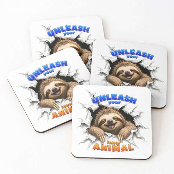 Item preview, Unleash Your Inner Animal - Sloth designed and sold by Bor-Suk.