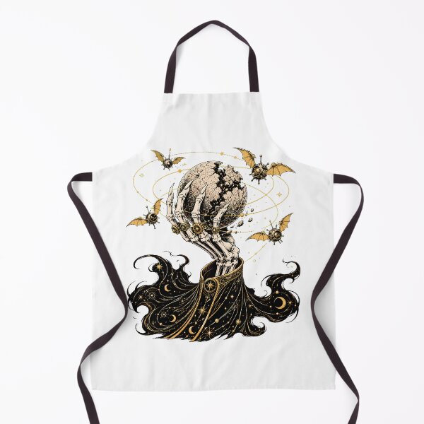 Item preview, Celestial Steampunk Skeleton Hand Cosmic Gothic Planet designed and sold by chattsuede.