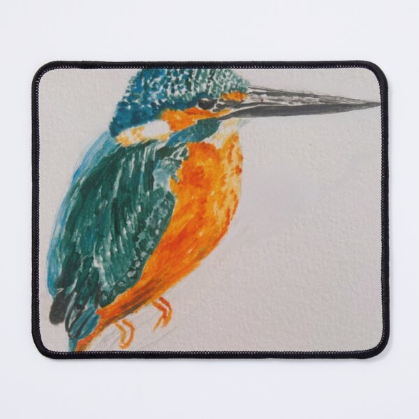 Item preview, One Kingfisher: Acrylic Painted designed and sold by Charlotte's Shop of Bird Stuff.