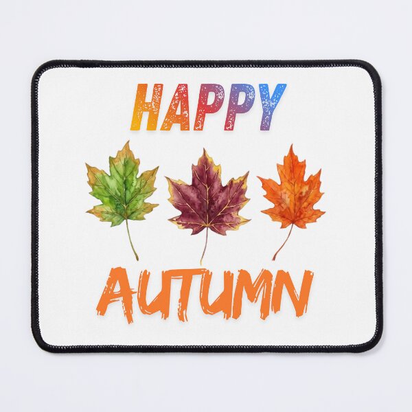 Item preview, Happy Autumn Watercolor Maple Leaves  Fall  designed and sold by VibranPalette.