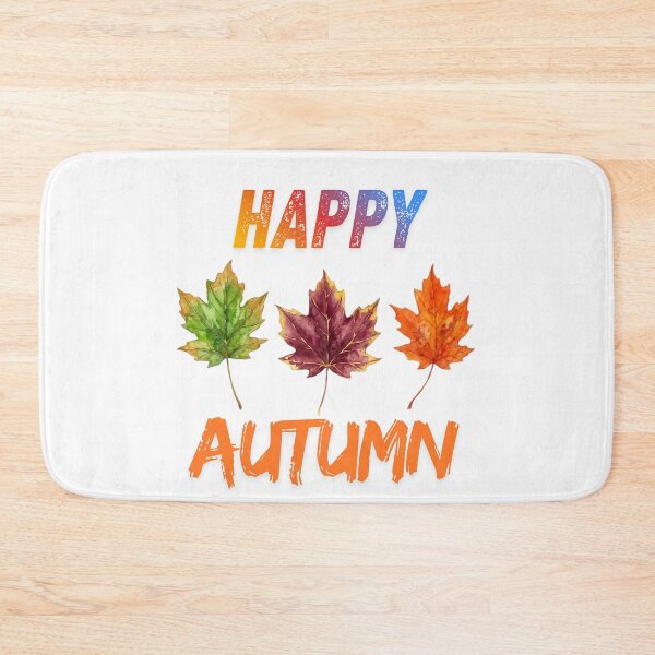 Item preview, Happy Autumn Watercolor Maple Leaves  Fall  designed and sold by VibranPalette.