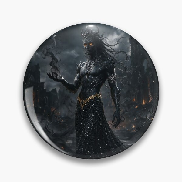 Item preview, Dark Fantasy Shadow Warrior designed and sold by ArcaneVisionArt.
