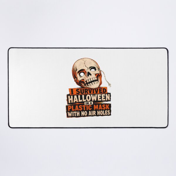 Item preview, Plastic Mask Halloween Survivor Nostalgic Skull designed and sold by chattsuede.