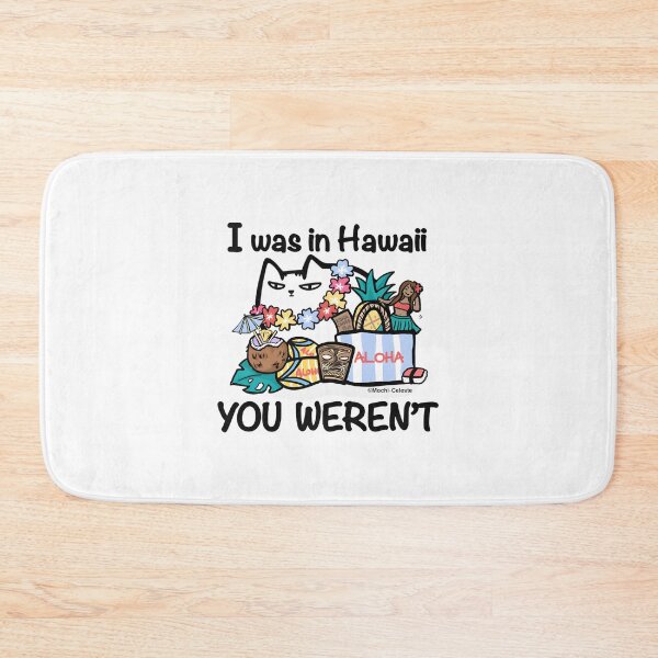 Item preview, Hawaii Vacation Cat Tropical Island Vibes Mochiceleste Aesthetic Cute Kitty Travel Souvenir | Limited Edition designed and sold by s1m0n1314.