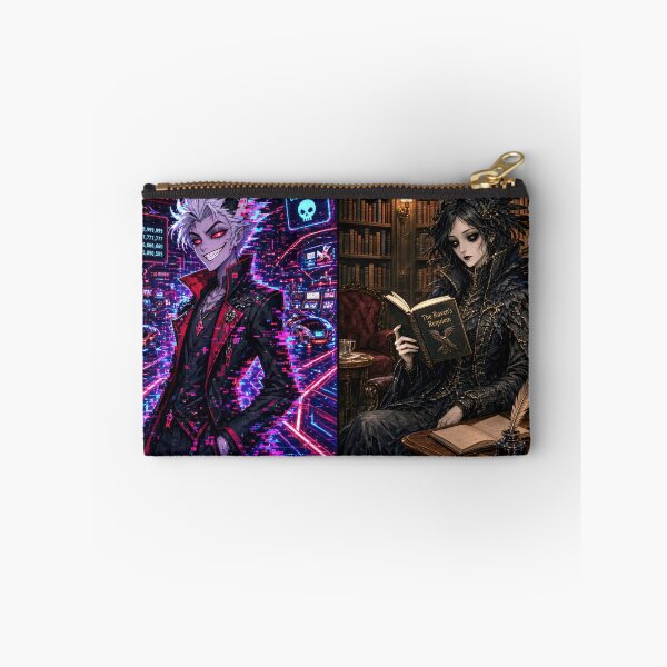 Item preview, The gamer and the goth (ai) designed and sold by UlfKindred.