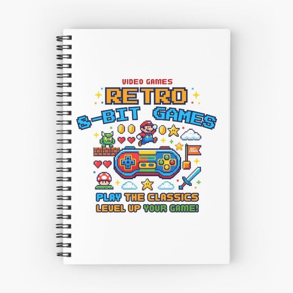 Item preview, Collecting Coins - Retro 8-Bit Gamer-MARIOOO designed and sold by rich-moda.