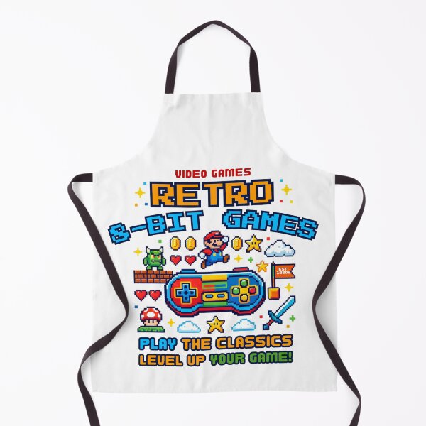 Item preview, Collecting Coins - Retro 8-Bit Gamer-MARIOOO designed and sold by rich-moda.