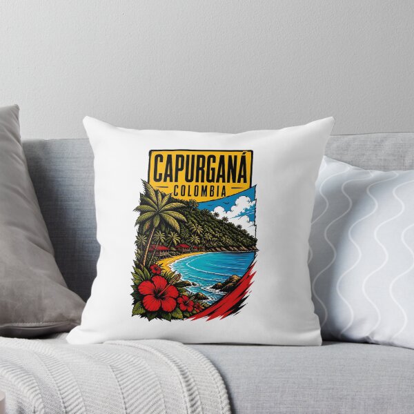 Aperçu de l'œuvre Capurgana, Colombie, Voyages et tourisme vintage créée et vendue par TravelersGems.