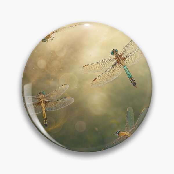 Item preview, Dragonflies in Golden Sunlight designed and sold by ArcaneVisionArt.
