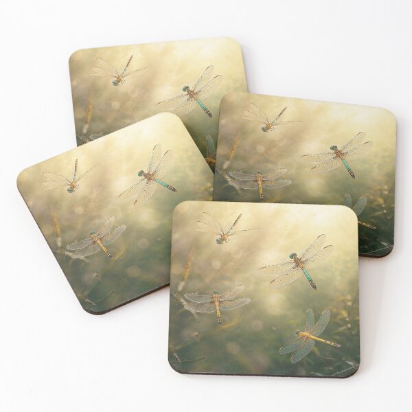 Item preview, Dragonflies in Golden Sunlight designed and sold by ArcaneVisionArt.